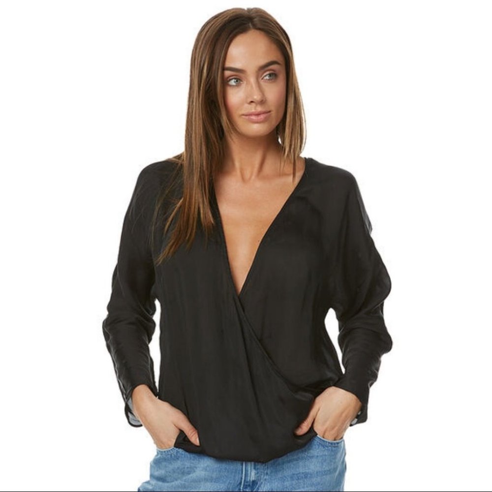 The Fifth Label Time Stand Still LS Diamond Top XS